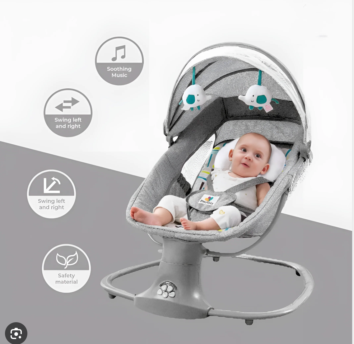 Mastela 3 in 1 Multifunctional Bassinet Swing