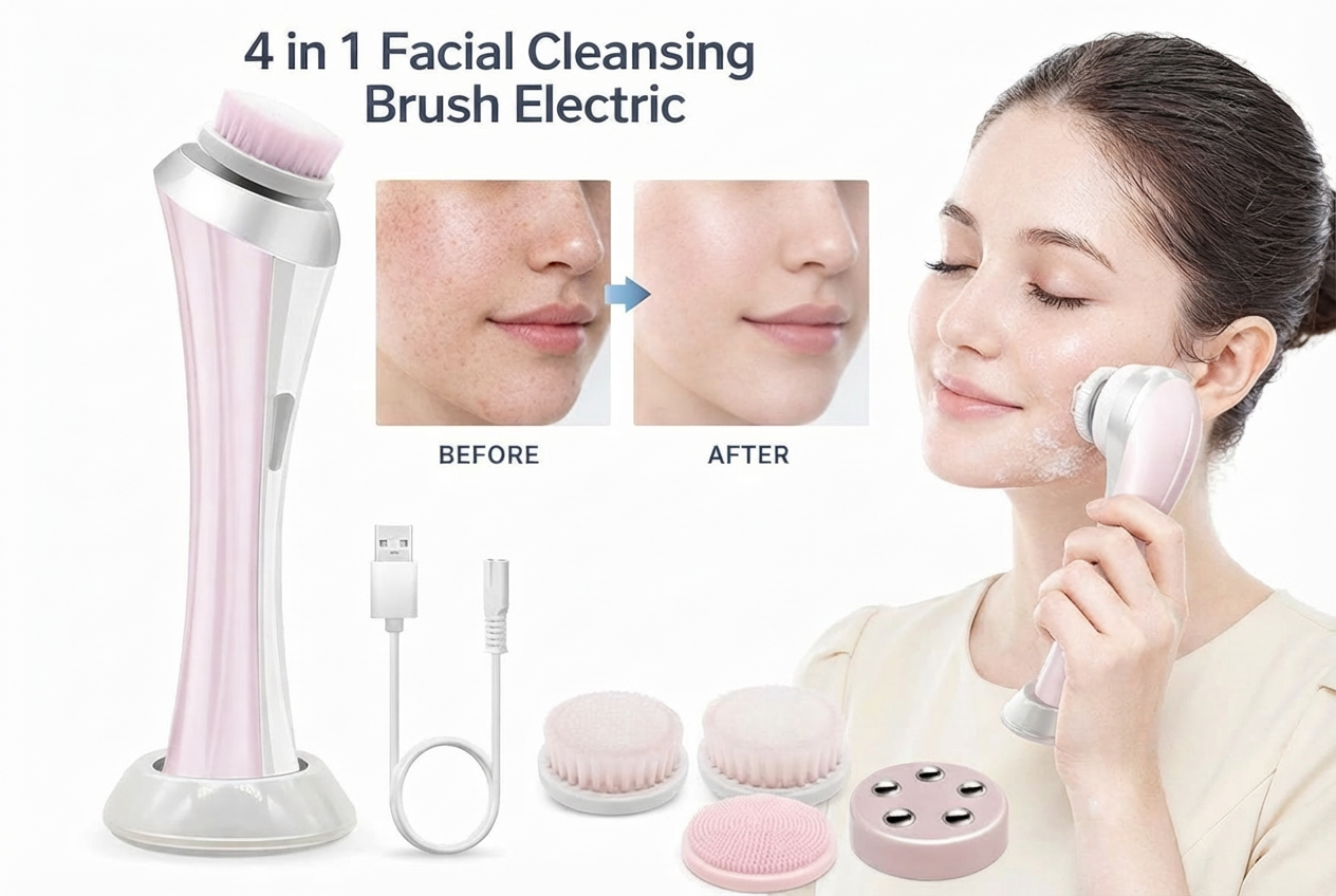 Electric Face Cleansing Brush
