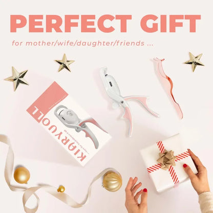 Portable Rechargeable Electric Eyelash Curler Heated Lash Styling Tool for Long Lasting Curling